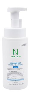 Пенка для умывания с гиалуроновой кислотой Ample:N Hyaluron Shot Bubble Cleanser