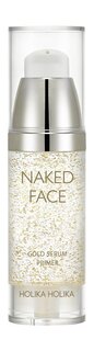 Праймер-сыворотка для сияния кожи лица Holika Holika Naked Face Gold Serum Primer