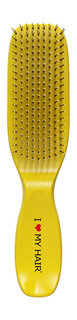 Щетка-расческа для волос с глянцевым покрытием I Love My Hair Spider Classic 1501 М Желтая
