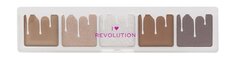 Палетка теней для век I Heart Revolution Mini Chocolate Eyeshadow Palette White Vanilla Cream