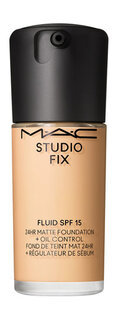 Устойчивая тональная основа с матовым финишем MAC Studio Fix ​Fluid 24HR Matte Foundation + Oil Control SPF 15
