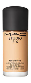 Устойчивая тональная основа с матовым финишем в мини-формате MAC Studio Fix ​Fluid 24HR Matte Foundation + Oil Control SPF 15 Mini
