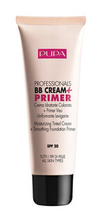 Легкий увлажняющий BB-крем для всех типов кожи Pupa BB Cream+Primer Oil Free SPF 20