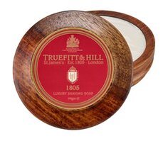Люкс-мыло для бритья в деревянной чаше Truefitt&Hill 1805 Luxury Shaving Soap in Wooden Bowl