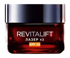 Дневной антивозрастной крем для лица LOreal Revitalift Laser x3 Регенерирующий глубокий уход SPF 25 L’Oreal Paris