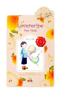 Тканевая маска для лица с грушей Sallys Box Loverecipe Pear Mask