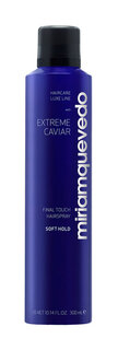 Лак для волос с легкой фиксацией Miriamquevedo Extreme Caviar Final Touch Hairspray Soft Hold