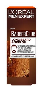 Ухаживающее масло для бороды LOreal Men Expert Barber Club Long Beard and Skin Oil L’Oreal Paris
