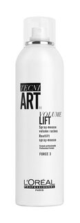 Спрей-мусс для волос средней фиксации для прикорневого объёма LOreal Professionnel Tecni. Art Volume Lift Spray-Mousse LOreal