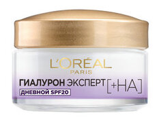 Увлажняющий восполняющий дневной крем для лица LOreal Гиалурон Эксперт Дневной крем SPF 20 L’Oreal Paris