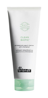 Очищающее средство для лица с хлорофиллом на основе йогурта Dr. Brandt Clean Biotic Dr.Brandt