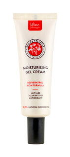 Увлажняющий крем-гель для лица на основе красного вина Divina Bellezza Moisturising Gel Cream