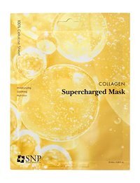 Тканевая маска для упругости кожи лица с коллагеном SNP Collagen Supercharged Mask