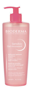 Очищающий мицеллярный гель-мусс для чувствительной кожи Bioderma Sensibio Gel Moussant