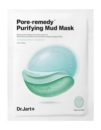 Обновляющая тканевая маска для лица с зеленой глиной Dr.Jart Pore ∙ Remedy Purifying Mud Mask