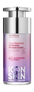 Увлажняющий крем для лица с гиалуроновой кислотой и минералами Icon Skin Re:Mineralize Aqua Recovery Hyaluronic Mineral Cream