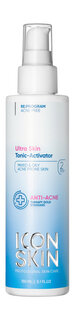 Очищающий тоник-активатор для проблемной кожи лица Icon Skin Re:Program Ultra Skin Tonic-Activator
