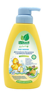 Детский гель для купания с целебными травами Dr.Tuttelle Baby Washgel Herbal