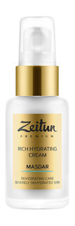 Насыщенный увлажняющий крем для лица с гиалуроновой кислотой Zeitun Masdar Rich Hydrating Cream Зейтун