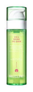 Гидрофильное масло-пенка для умывания с центеллой Maxclinic Cica Biome Oil Foam