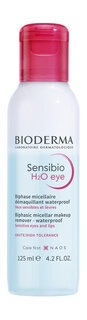 Двухфазное мицеллярное средство для очищения глаз и губ Bioderma Sensibio H2O Eye