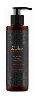 Шампунь от перхоти с шалфеем и розовым деревом Zeitun Mens Collection Balancing Scalp Shampoo Зейтун