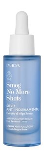 Сыворотка для лица с экстрактом красных водорослей Pupa Smog No More Shots Anti-Pollution Serum