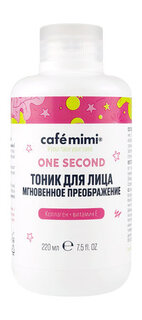 Тоник для лица Мгновенное преображение с коллагеном и витамином Е Cafemimi One Second Тоник для лица Мгновенное преображение