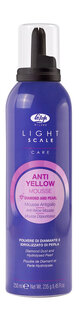 Мусс для осветленных, мелированных и седых волос Lisap Milano Light Scale Care Anti Yellow Mousse