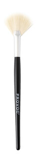 Веерная кисть для хайлатера и бронзатора Provoc Fan Brush For Highlighter Bronzer