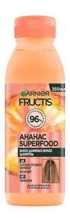 Шампунь для придания блеска длинным и тусклым волосам Garnier Fructis Superfood Ананас Шампунь