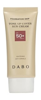Тонирующий солнцезащитный крем для лица Dabo Foundation-Skip Tone Up Cover Sun Cream SPF 50+ PA++++