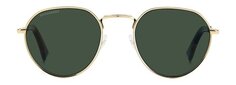 Солнцезащитные очки в металлической оправе Dsquared2 Sunglasses 0019/S06J Золотой
