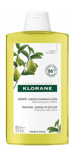 Шампунь для склонных к жирности волос с мякотью цитрона Klorane Purifying Shampoo with Citrus