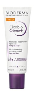 Восстанавливающий и успокаивающий крем Bioderma Cicabio Creme+ Ultra-repairing Soothing Cream SPF 50+