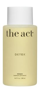 Бессульфатный шампунь для глубокого очищения кожи головы и волос The Act Detox Shampoo