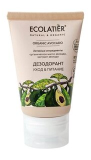 Дезодорант с маслом и экстрактом авокадо Ecolatier Organic Avocado Дезодорант Уход & питание
