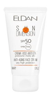 Солнцезащитный антивозрастной крем для лица Eldan Sun Dimension Anti-Aging Face Cream SPF 50