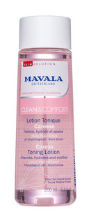 Тонизирующий лосьон для деликатного ухода за лицом Mavala Switzerland Clean and Comfort Careless Toning Lotion
