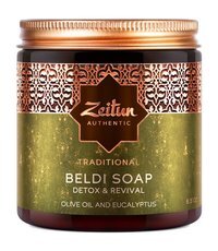 Традиционное марокканское мыло бельди с оливой Zeitun Traditional Beldi Soap Detox and Revival Зейтун