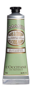 Крем для рук c миндальным молочком и протеинами LOccitane Almond Delicious Hands Hand and Nail Care Travel Size LOccitane