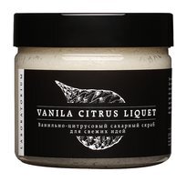 Сахарный скраб для тела с эфирным маслом лемонграсса Laboratorium Vanila Citrus Liquet