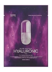 Тканевая маска для лица с гиалуроновой кислотой Tenzero Glow Ampoule Hyaluronic Mask