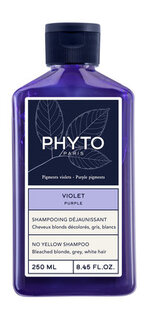 Шампунь против желтизны волос Phyto Purple No Yellow Shampoo