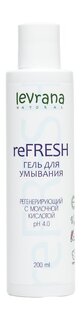 Гель для умывания проблемной кожи Levrana re:Fresh Гель для умывания Регенерирующий С молочной кислотой pH 4.0