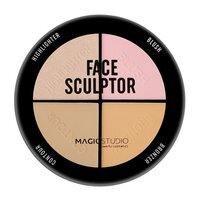 Палетка для макияжа лица Magic Studio 4-in-1 Face Sculptor