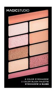 Палетка для макияжа глаз и лица Magic Studio Shaky Eyeshadow & Blush Palette