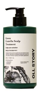Уход для кожи головы и волос с экстрактом центеллы азиатской Oll Story Green Centella Scalp Treatment