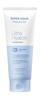 Очищающая пенка для лица Missha Super Aqua Ultra Hyalron Cleansing Foam