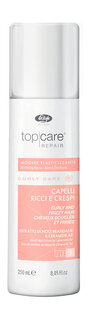 Разглаживающий мусс для вьющихся и непослушных волос Lisap Milano Тор Care Repair Elasticising Mousse Curly and Frizzy Hair